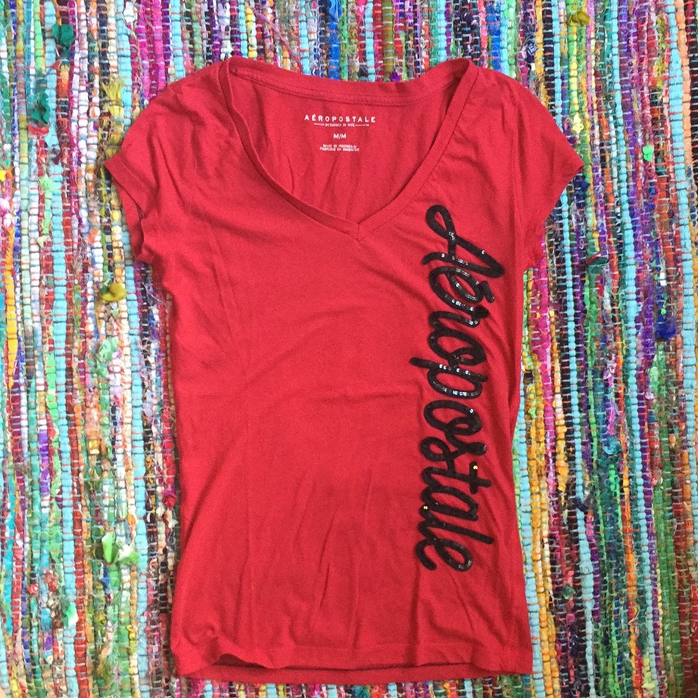Aeropostale v neck shirt.